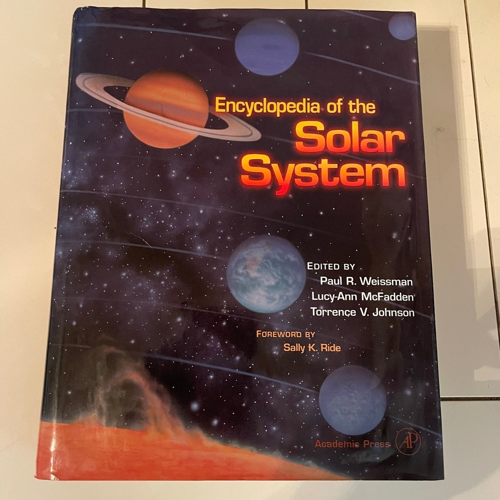 Encyclopedia of the Solar System Hardcover 1999 Academic Press Sally Ride Space